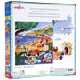 Eeboo Beach Umbrellas 1000 Piece Puzzle back