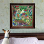 Eeboo Bountiful Garden 1000 Piece Puzzle framed
