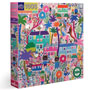 Cats Around Town 1000 Piece Puzzle