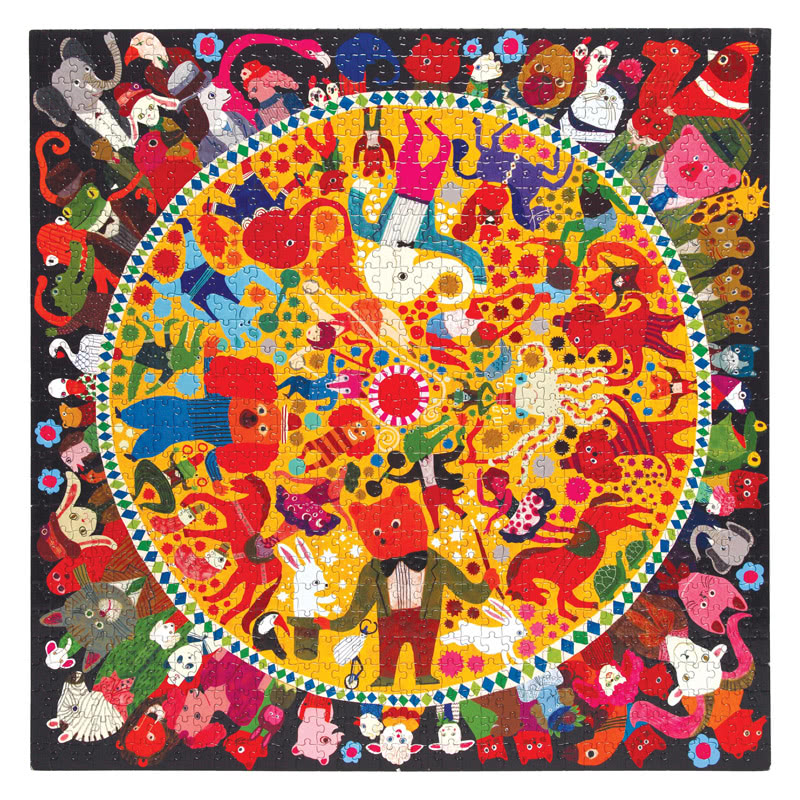 Eeboo Circus 1000 Piece Puzzle