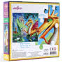 Eeboo Dragon 64 Piece Puzzle Back