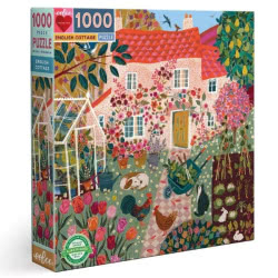 English Cottage Garden 1000 Piece Puzzle