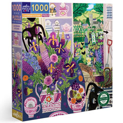  New Eeboo 1,000 Piece Solid Board Jigsaw Puzzles.