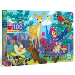 Eeboo Life on Earth 100 Piece Puzzle
