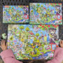 Eeboo Love of Bees 100 Piece Puzzle In Situ