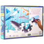 Eeboo Love of Sharks 100 Piece Puzzle Back