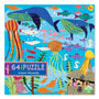 Eeboo Ocean Treasure 64 Piece Puzzle 