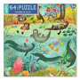 Otters At Play 64 Piece Puzzle