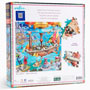 Eeboo Steampunk Airship 1000 Piece Puzzle Back
