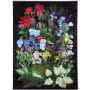 Eeboo Summer Garden Sampler Rectangular 1000 Piece Puzzle Made