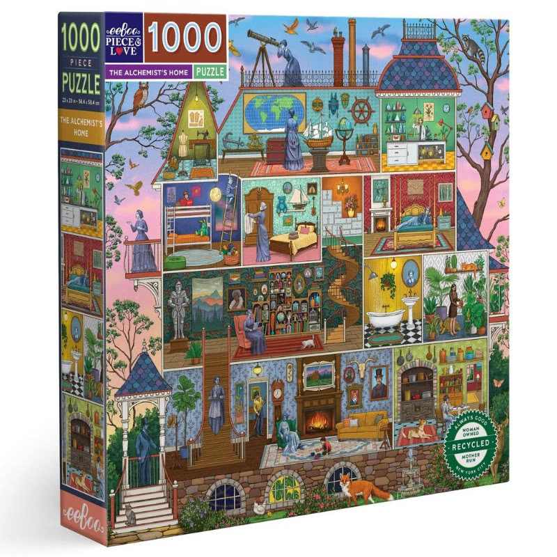 EebooThe Alchemist's Home 1000 Piece Puzzle