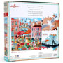 Eeboo Venice Open Market Puzzle back