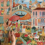 Eeboo Venice Open Market Puzzle puzzling