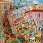 Eeboo Venice Open Market Puzzle together