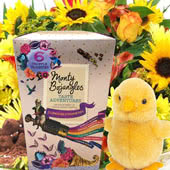 Easter Flowers and Gifts including Easter bouquets, soft toys, chocolates and truffles, scented candles and Easter cards from Fleurtations Gifts Ltd for Nottingham, National|UK Tracked delivery