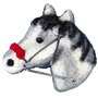 Bespoke White Horses Head Tribute Small Image