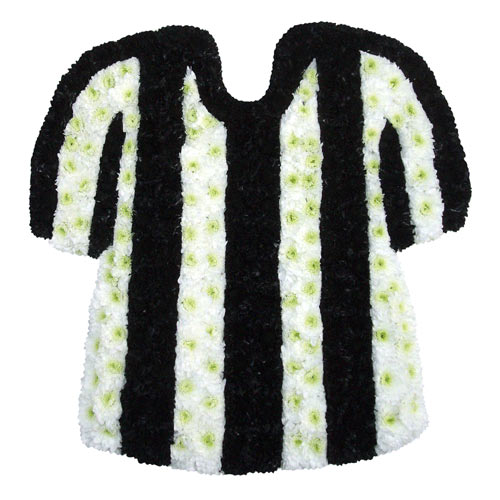 Funeral FlowersNotts County Football Shirt Tribute