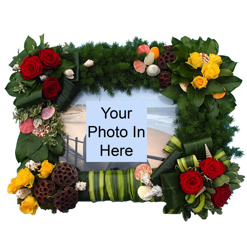 Funeral FlowersPicture Frame Funeral Flower Tribute