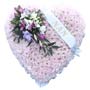 Funeral Heart Wreath Pink Small Image