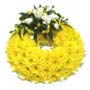 Funeral Wreath Ring Yellow Base Small Image