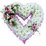 Open Funeral Flower Heart Small Image