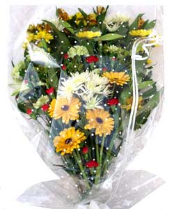 Yellow Funeral Bouquet