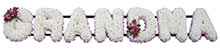 Funeral GRANDMA Flower Tribute  Small Image