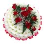 Funeral Flowers Funeral Posy Pad Red Roses 