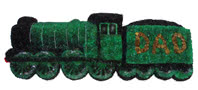 Funeral Flower Steam Train Tribute Small Image