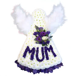 Funeral Flowers MUM Angel Flower Tribute