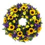 Funeral Flowers Sunflower Funeral Wreath Ring 