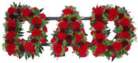 Funeral DAD Tribute - Open Flower