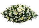 Cream Elongated Floral Spray