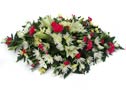 Funeral Flowers Pink Cream Elongated Spray  - 18 - 20 Inches