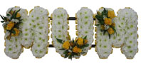 Mum Name Frame Floral Tribute