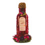Funeral Tribute 3D Red Wine Bottle 