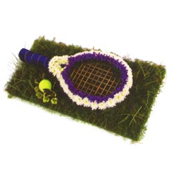 3D Tennis Racket Tribute