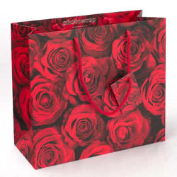 Red Roses Large Gift Bag