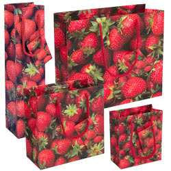 Strawberries Gift Bags