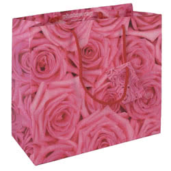 Photowrap Pink Roses Large Gift Bag