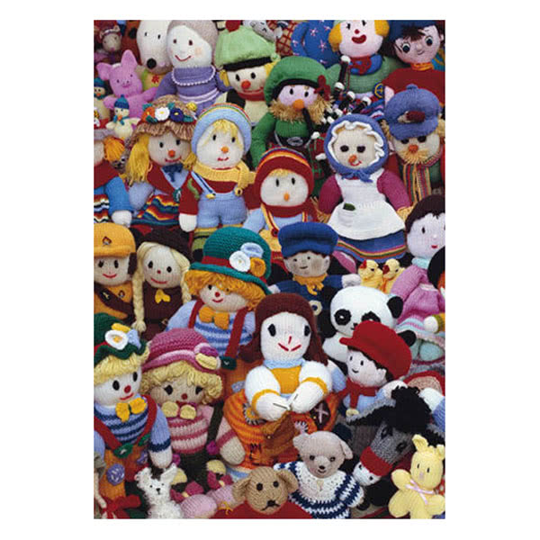 PhotowrapKnitted Toys Greeting Card