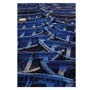 Blue Boats Greeting Card Small Image