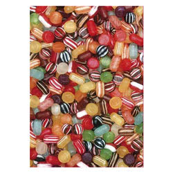 Boiled Sweets Greeting Card