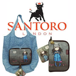Santoro launched the Gorjuss collection in 2010. Santoro Gorjuss is now available from the Elements, Tartan, Wild and Autumn Leaves collections as bags, backpacks, purses, pencil sets and wallets.