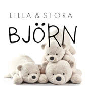 Lilla Och Stora Bjorn Soft Toy Bears, Rabbits and Pigs from Sweden