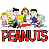 Peanuts is a comic strip by Charles M. Schulz. Peanuts merchandice includes Snoopy, Charlie Brown, Woodstock Purses, Keyrings, Cups, Card Holders and Shoppers