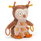 Baby Jellycat Activity Toys including Happihoop Owl, all coming with UK tracked delivery.