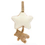 Baby Jellycat Bartholomew Bear Musical Pull Back