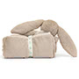 Baby Jellycat Bashful Beige Bunny Blankie Back