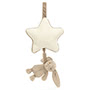 Baby Jellycat Bashful Beige Bunny Musical Pull 